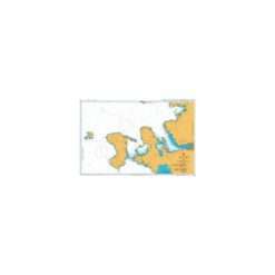 British Admiralty Nautical Chart 1058 Nisos Chios and Izmir Korfezi