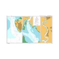 British Admiralty Nautical Chart 1059 Vung Tau to Song Thi Vai