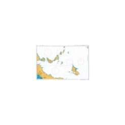 British Admiralty Nautical Chart 1062 Nisoi Voreioi Sporades