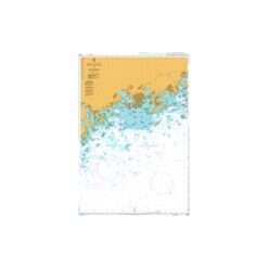 British Admiralty Nautical Chart 1080 Approaches to Helsinki