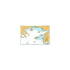 British Admiralty Nautical Chart 1086 Edremit Korfezi to Strymonikos Kolpos