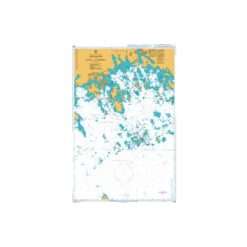 British Admiralty Nautical Chart 1089 Approaches to Kotka and Hamina