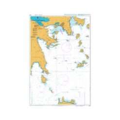 British Admiralty Nautical Chart 1093 Steno Antikythiron to Steno Kafirea