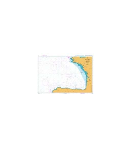 British Admiralty Nautical Chart 1104 Bay of Biscay