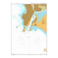 British Admiralty Nautical Chart 1106 Mazatlan