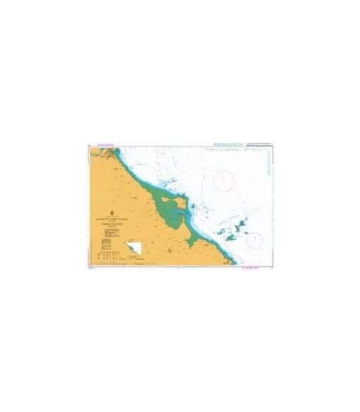 British Admiralty Nautical Chart 111: Berwick-upon-Tweed to the Farne Islands