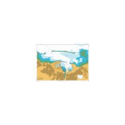 British Admiralty Nautical Chart 1112 Cherbourg
