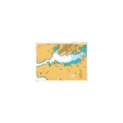 British Admiralty Nautical Chart 1117 Puerto de Ferrol