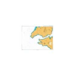 British Admiralty Nautical Chart 1118 Ria de Ferrol