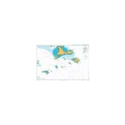British Admiralty Nautical Chart 1134 Maji Shan and Approaches