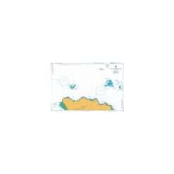 British Admiralty Nautical Chart 1136 Jersey – North Coast