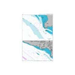British Admiralty Nautical Chart 1140 Approaches to Port Dickson