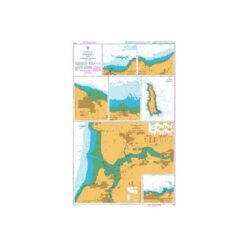 British Admiralty Nautical Chart 1160 Harbours in Somerset and North Devon