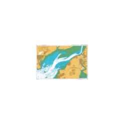British Admiralty Nautical Chart 1176 Severn Estuary Steep Holm to Avonmouth