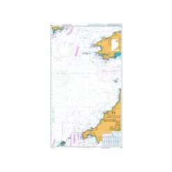 British Admiralty Nautical Chart 1178 Approaches to the Bristol Channel