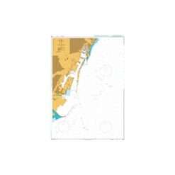 British Admiralty Nautical Chart 1180 Barcelona