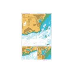 British Admiralty Nautical Chart 1182 Barry and Cardiff Roads with Approaches