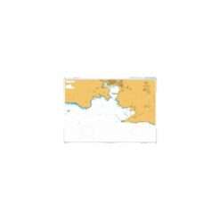 British Admiralty Nautical Chart 1194 Cartagena