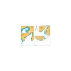 British Admiralty Nautical Chart 1231 Ports in the Bering Sea