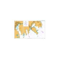 British Admiralty Nautical Chart 1259 Pusan and Masan