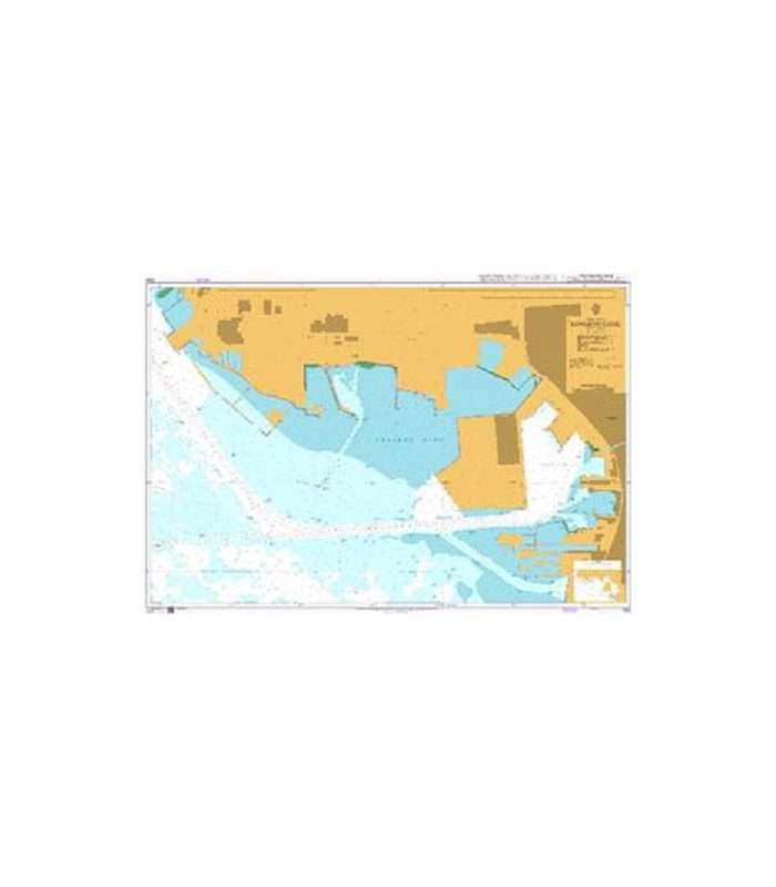 British Admiralty Nautical Chart 1264 Longkou Gang