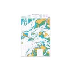 British Admiralty Nautical Chart 1270 Ando to Inch’on Hang
