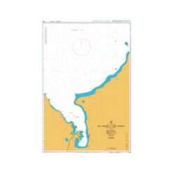British Admiralty Nautical Chart 1278 Isla Fuerte to Cabo Tiburon including Golfo de Uraba