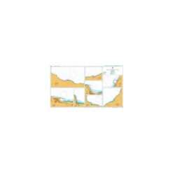 British Admiralty Nautical Chart 1279 Ordu, Trabzon, Rize and Hopa with Approaches