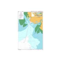 British Admiralty Nautical Chart 1286 Approaches to Panjin Gang and Yingkou Gangqu