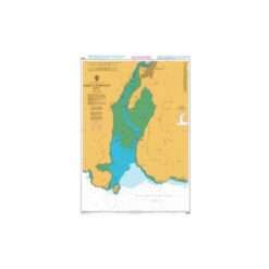 British Admiralty Nautical Chart 1344 Kirkcudbright Bay