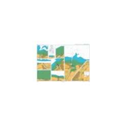 British Admiralty Nautical Chart 1349 Ports in the Baie de Seine