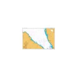 British Admiralty Nautical Chart 1353 Tanjung Jamboaye to Permatang Sedepa (One Fathom Bank)