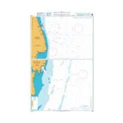 British Admiralty Nautical Chart 1374 Ports on the East Coast of Penisular Malaysia