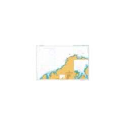British Admiralty Nautical Chart 1400 Outer Approaches To Puerto Cristobal