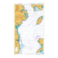 British Admiralty Nautical Chart 1411 Irish Sea Western Part