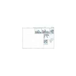 British Admiralty Nautical Chart 1416 Anchorages on the North West Coast of New Guinea
