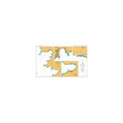 British Admiralty Nautical Chart 1424 Ports on the South and West Coasts of Corse Reference: BA1424