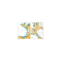 British Admiralty Nautical Chart 1426 Luka Mali Losinj and Ports and Harbours on the Coast of Istria