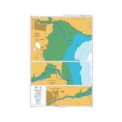 British Admiralty Nautical Chart 1431 Drogheda and Dundalk