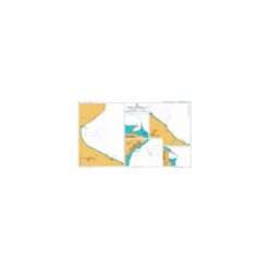 British Admiralty Nautical Chart 1443 Barletta, Manfredonia and Ortona with Approaches