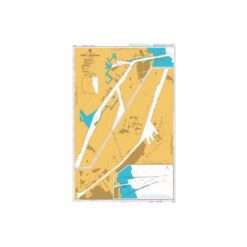 British Admiralty Nautical Chart 1445 Port of Ravenna