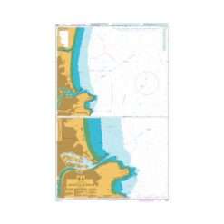 British Admiralty Nautical Chart 1446 Aberdeen Harbour