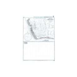 British Admiralty Nautical Chart 1451 Canton Island Lagoon Entrance