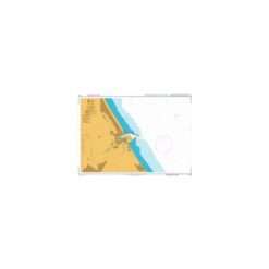 British Admiralty Nautical Chart 1453 Gandia