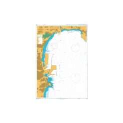 British Admiralty Nautical Chart 1455 Algeciras