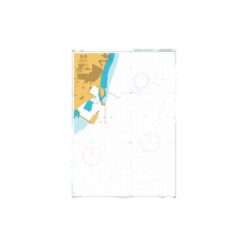 British Admiralty Nautical Chart 1460 Sagunto