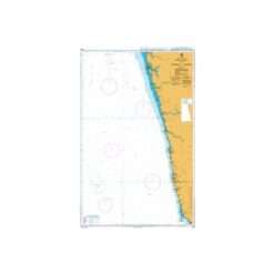 British Admiralty Nautical Chart 1466 Jakhau to Dwarka