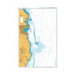British Admiralty Nautical Chart 1468 Arklow to the Skerries Islands