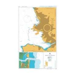 British Admiralty Nautical Chart 1473 Trieste and Approaches
