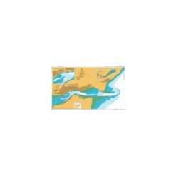 British Admiralty Nautical Chart 1481 River Tay Dundee and Approaches